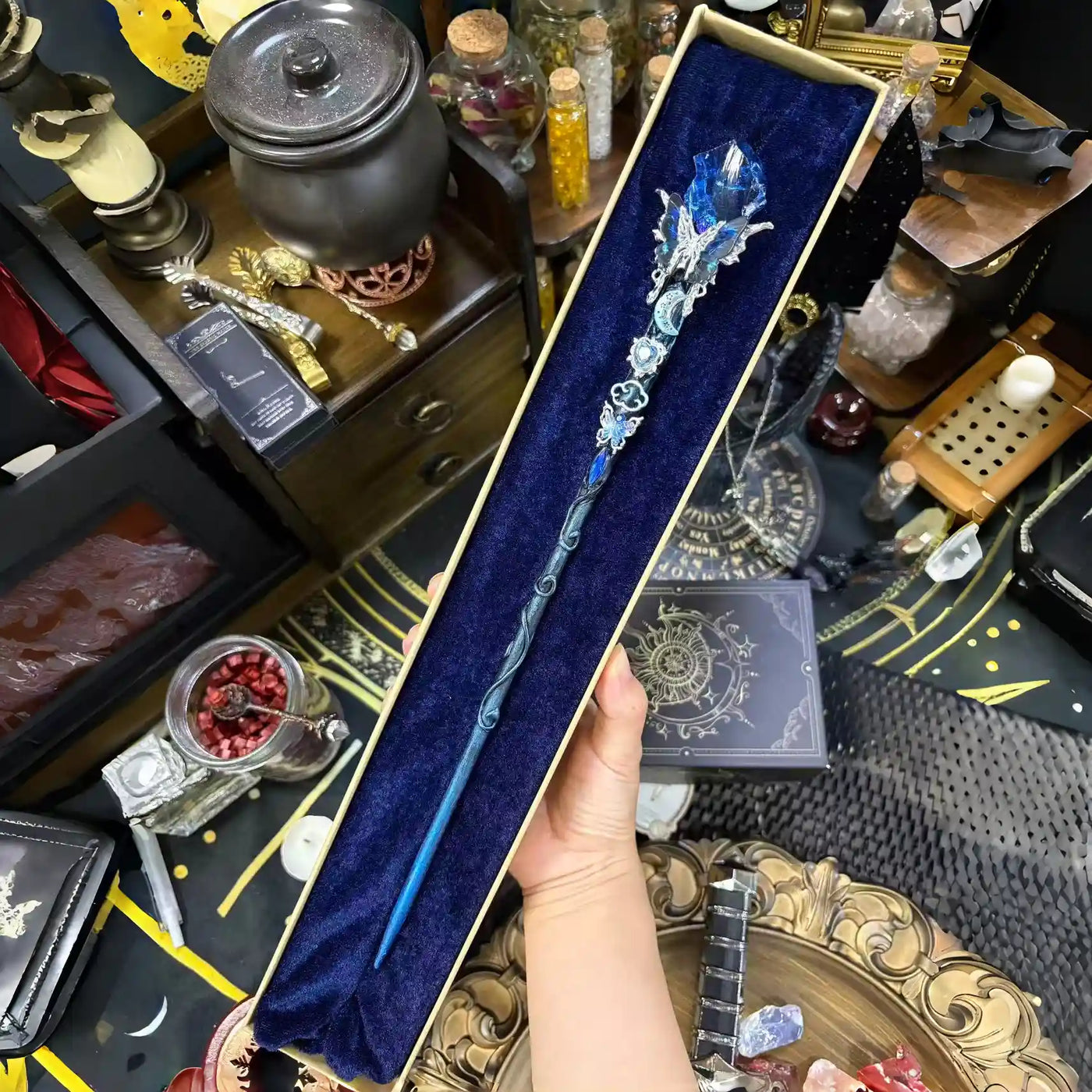 Azure Moon Wand