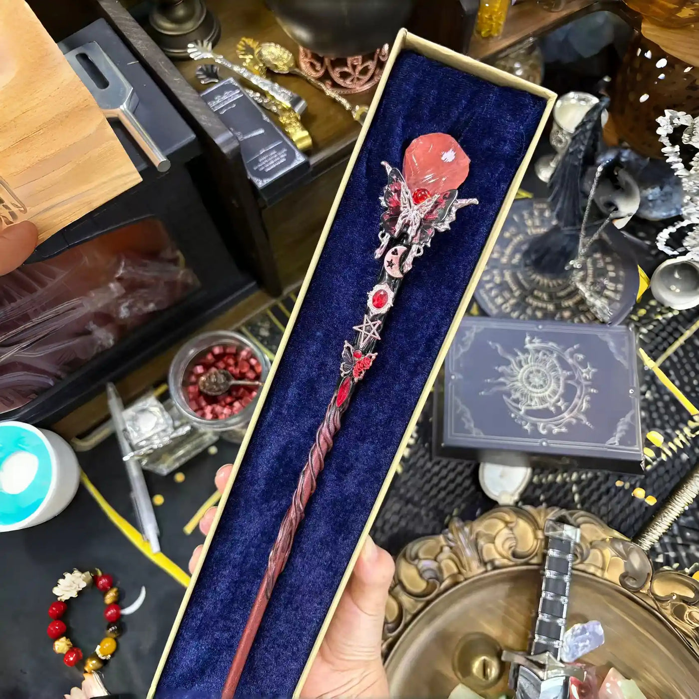 Crimson Flutter Wand