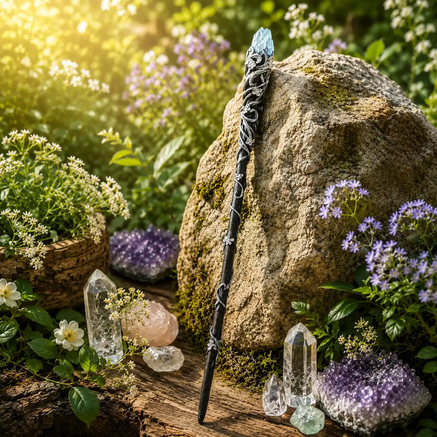 Azure Vine Wand
