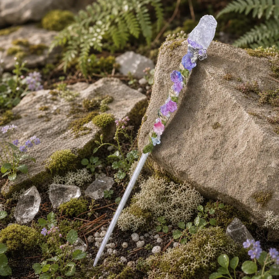 Rose Bloom Wand
